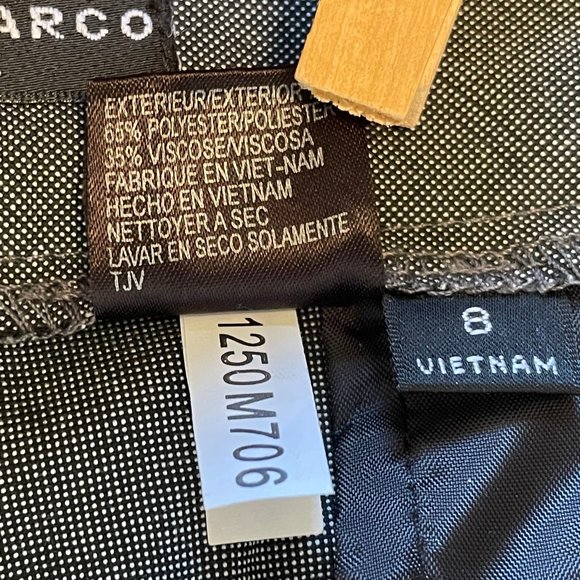 Tahari Levine Isabella DeMarco gray pantsuit womens size 8 - Picture 15 of 15